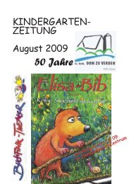Auflage vom August 2009 - Domgemeinde Verden