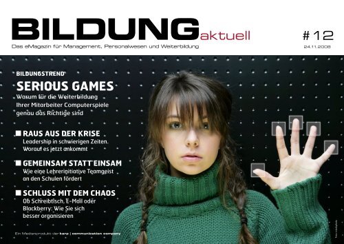 eMagazin als PDF öffnen - BILDUNGaktuell