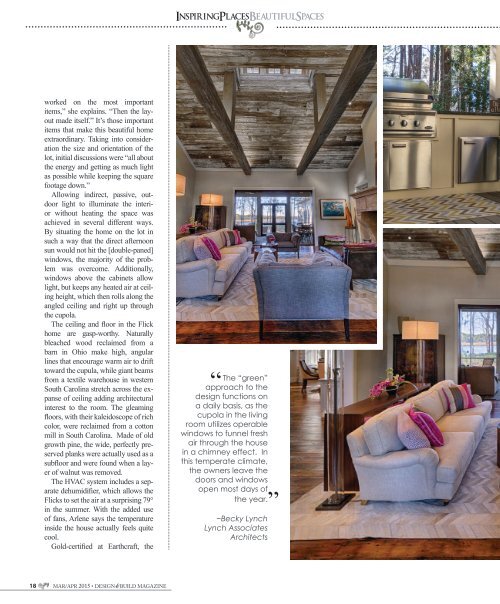 Design & Build magazine March/April 2015