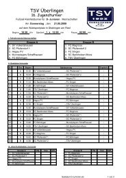 TSV Überlingen am Ried e.V.