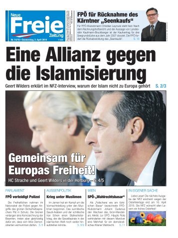 Eine Allianz gegen die Islamisierung