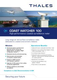 Coast Watcher 10 - Thales Group