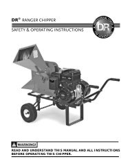 introducing the dr ranger chipper - DR Power Equipment