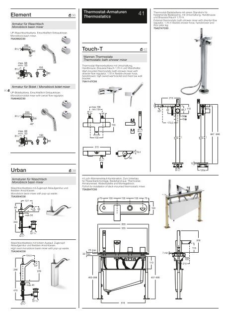 Soluciones Griferia Alemania - Roca