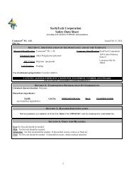 MSDS CosmosurfÂ© PG 1-IS - SurfaTech