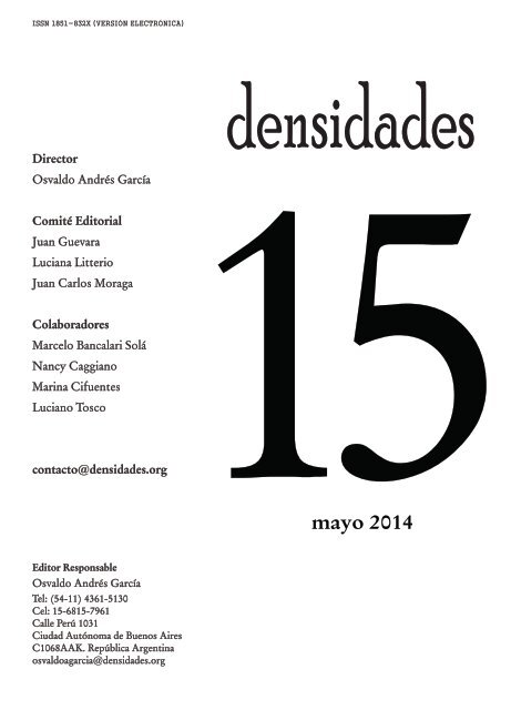 densidades n°15_mayo 2014