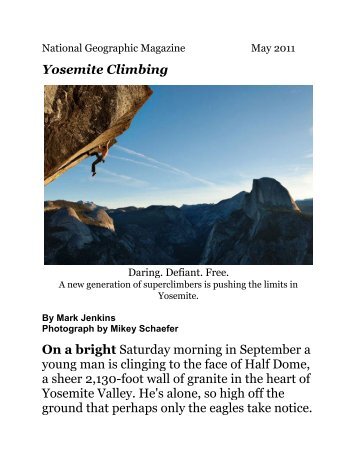 Yosemite Climbing (Nat Geo).pdf - ePetersons.com