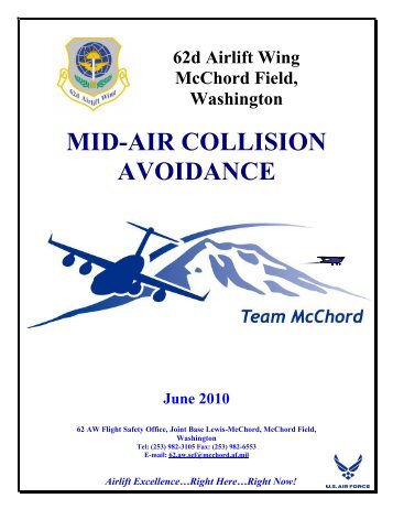 MID-AIR COLLISION AVOIDANCE - McChord AFB