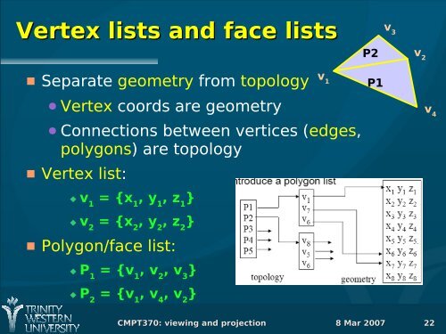 Transform Matrices, Viewing, Modelling