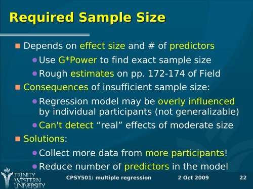 Linear Regression