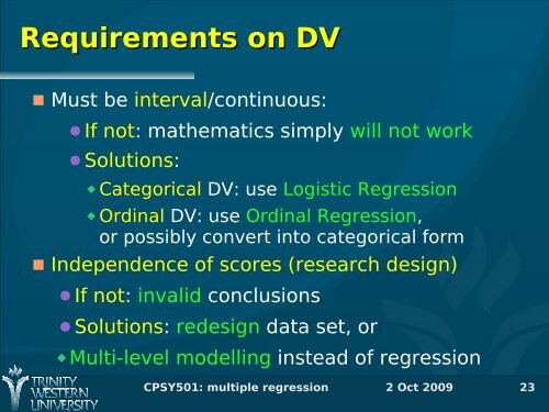 Linear Regression