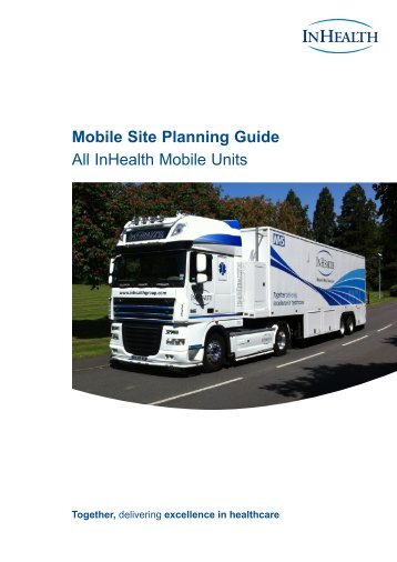 Mobile Site Planning Guide All InHealth Mobile Units - InHealth Group