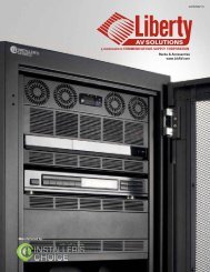 Installers Choice Rack Catalog - Liberty AV Solutions