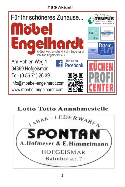 STADIONZEITUNG Heimspiel