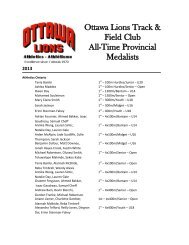 Ottawa Lions Track & Field Club All-Time ... - WordPress.com