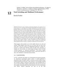 Task Switching and Multitask Performance - Learning Attention and ...