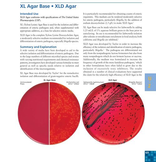 U Z Xl Agar Base A Xld Agar