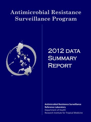 2012 ARSP Annual Progress Report - Research Institute for Tropical ...