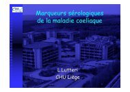 Marqueurs sérologiques de la maladie coeliaque - Les Jeudis de ...