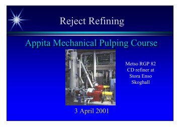 Reject Refining - Miotti Consulting