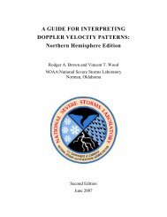 A GUIDE FOR INTERPRETING DOPPLER VELOCITY PATTERNS ...