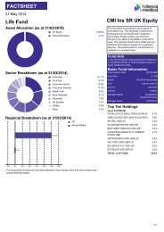 SR UK Equity* - Clerical Medical