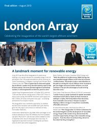 Aug 2013 - London Array