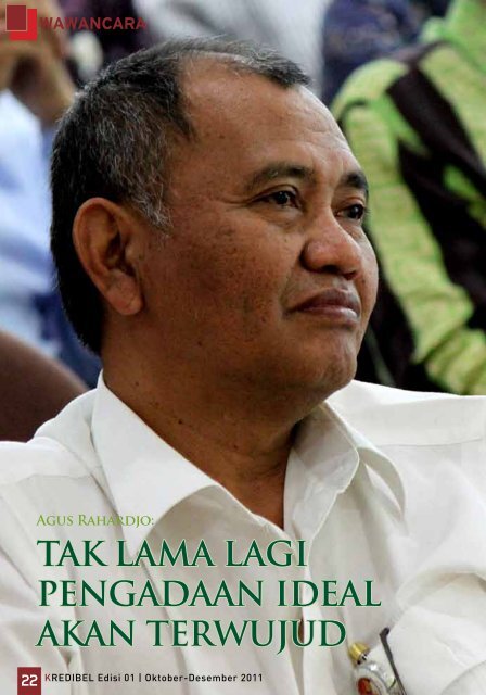 majalah kredibel edisi-01-2011 - LKPP