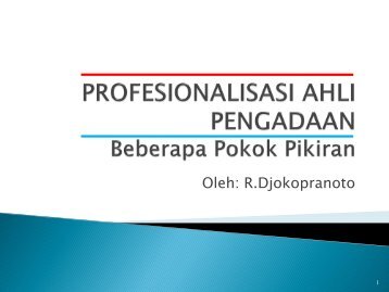 STRATEGI MANAJEMEN PEMBELIAN - LKPP