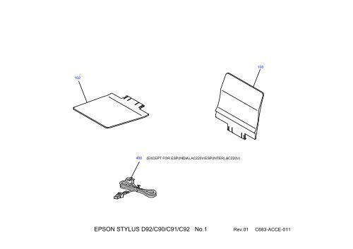 EPSON STYLUS D92/C90/C91/C92 No.1 - MK Electronic