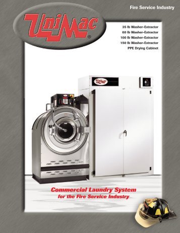 UniMac Fire Service Industry Commercial Laundry System
