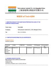 ç‰©è´¨å®‰å…¨ä¿ å ¥èµ„æ–™(MSDS) ç‰©è´¨å®‰å…¨ä¿ å ¥èµ„æ–™(MSDS)