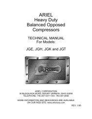 Heavy Duty Balanced Opposed Compressors