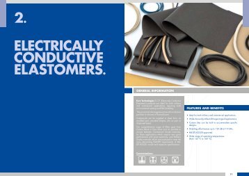 2. ELECTRICALLY CONDUCTIVE ELASTOMERS. - gravuretec sa