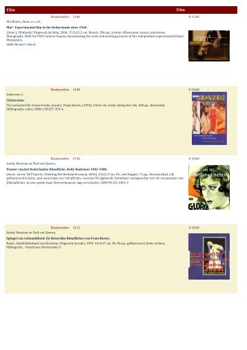 Film Film - Antiquariaat Clio / Cliobook