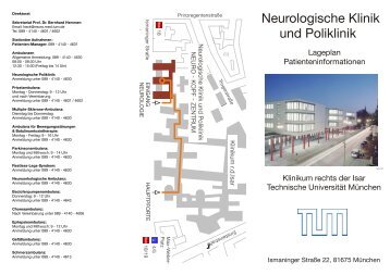 Neurologische Klinik und Poliklinik - NeuroKopfZentrum - TUM