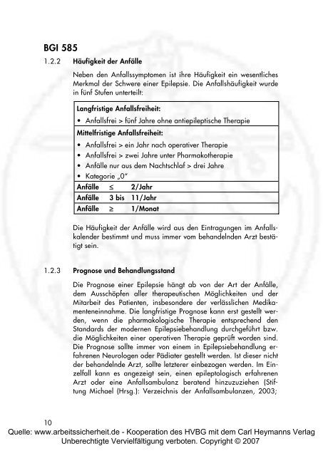 Epilepsie Fahreignung Beruf - NeuroKopfZentrum