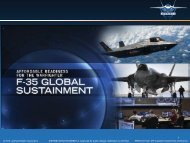 F-35 Global Sustainment