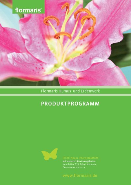 Produktprogramm (pdf) - Flormaris