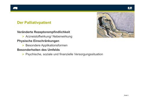 Besonderheiten der palliativen Situation - TUM