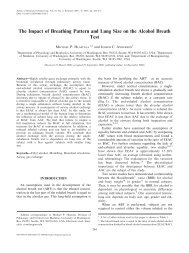 The Impact of Breathing Pattern and Lung Size on the Alcohol ...