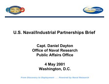 Capt. Daniel Dayton, USN