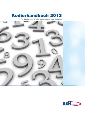 Das Kodierhandbuch 2013 zum Herunterladen - Cutimed