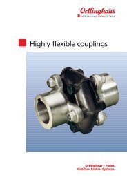 Highly flexible couplings (general information)