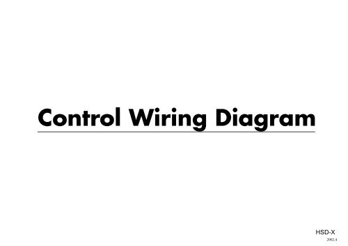 Control Wiring Diagram