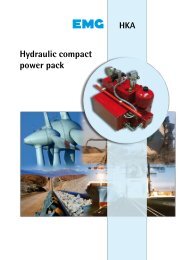 HKA hydraulic compact power pack