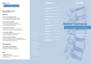 Spine Campus - Praxis für interventionelle Schmerztherapie OWL