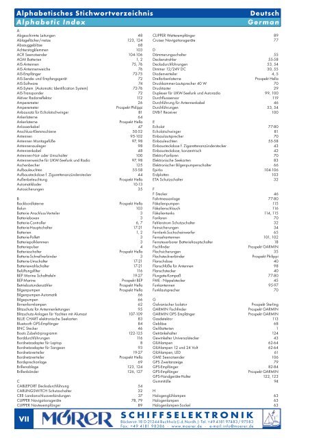 Novelties 2007 - promarine