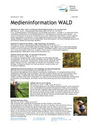 Medieninformation WALD - Medienzentrum Mittelbaden