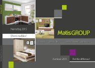Furniture Matis - Catalogue 2015